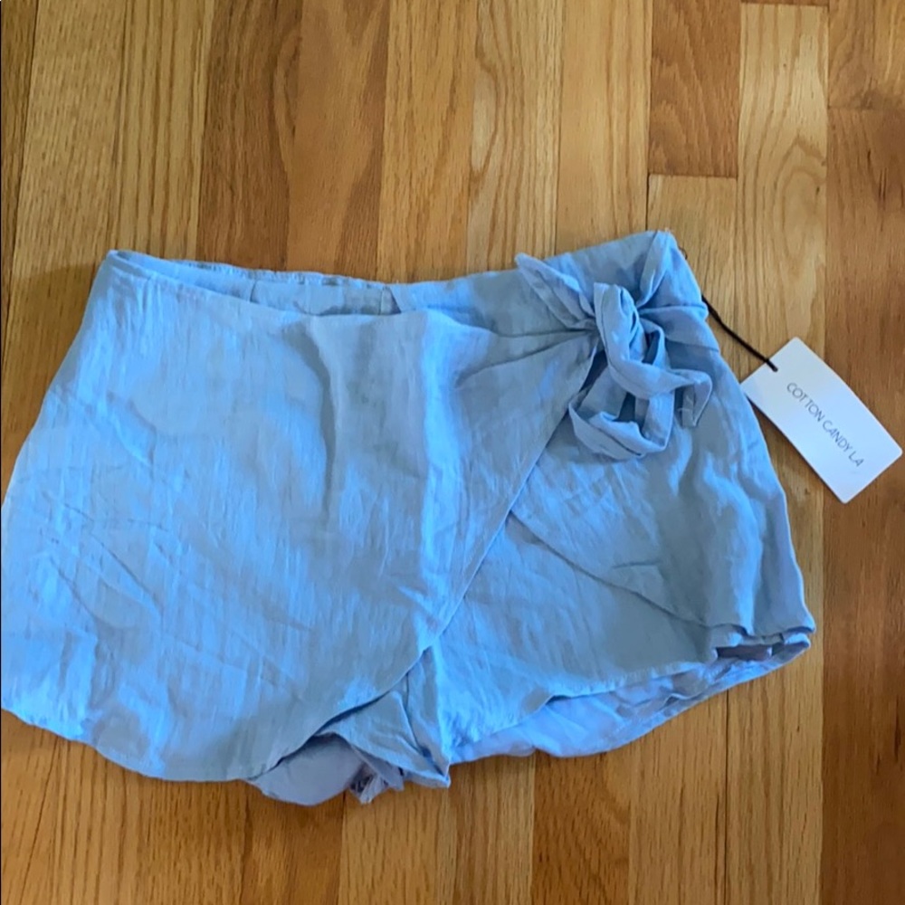 Cotton candy LA Chambray Skort